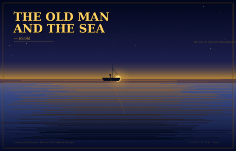 The Old Man and the Sea Retold